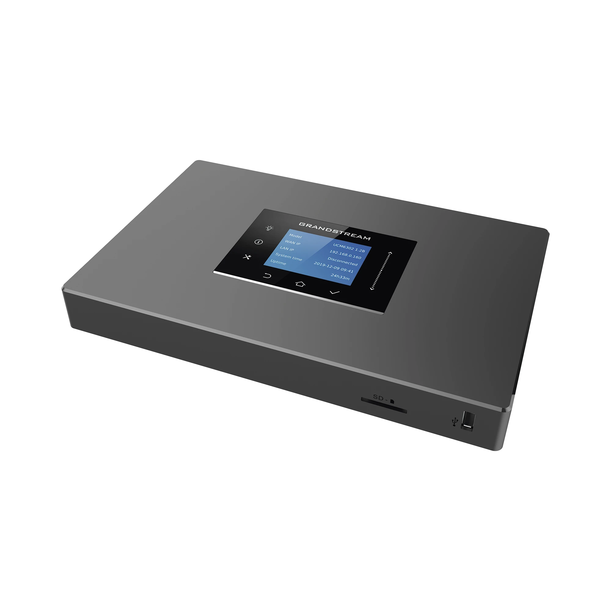 CONMUTADOR IP-PBX 500 USUARIOS, 1FXO, 1FXS, PARA SOLUCIÓN DE COMUNICACIONES UNIFICADAS Y COLABORACIÓN-VoIP y Telefonía IP-GRANDSTREAM-Bsai Seguridad & Controles