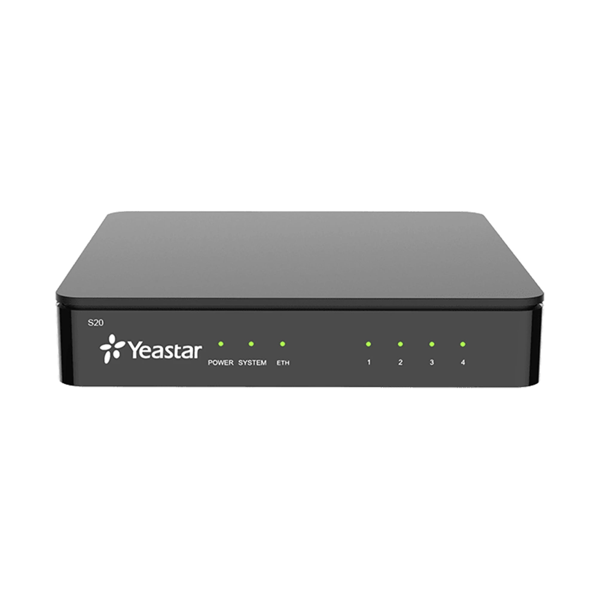 CONMUTADOR IP SIP YEASTAR PARA PYMES / 20 EXTENSIONES/ 10 LLAMADAS SIMULTANEAS/ 2 PUERTOS FXO-VoIP - Telefonía IP - Videoconferencia-YEASTAR-Bsai Seguridad & Controles