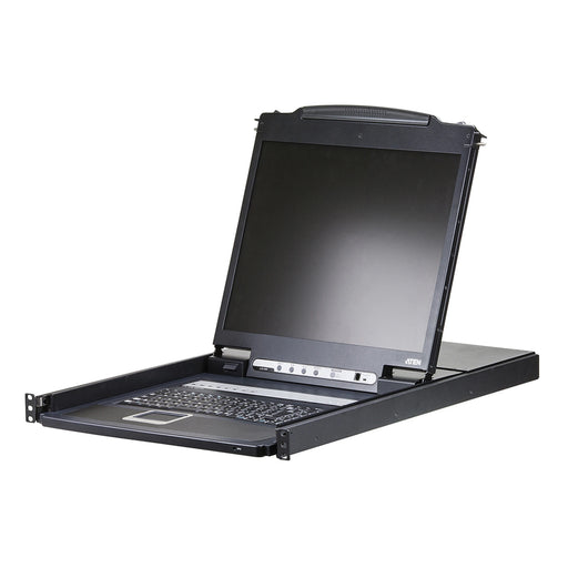 CONMUTADOR KVM | LCD DE RIEL ÚNICO | VGA PS/2 | USB DE 8 PUERTOS-ProAV-ATEN-CL1308N-Bsai Seguridad & Controles