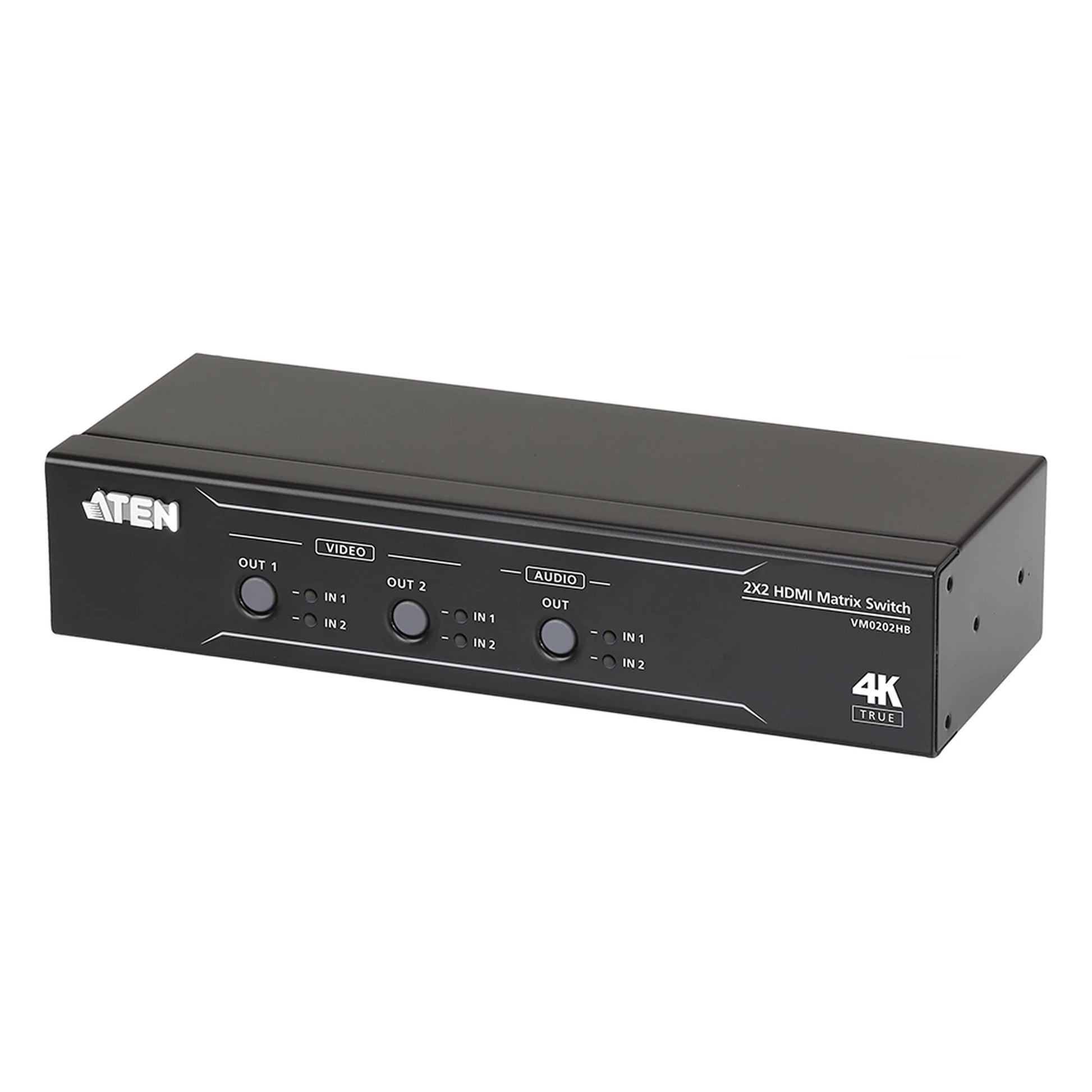 CONMUTADOR MATRICIAL HDMI 2 X 2 TRUE 4K CON DESEMBEBEDOR DE AUDIO-ProAV-ATEN-Bsai Seguridad & Controles