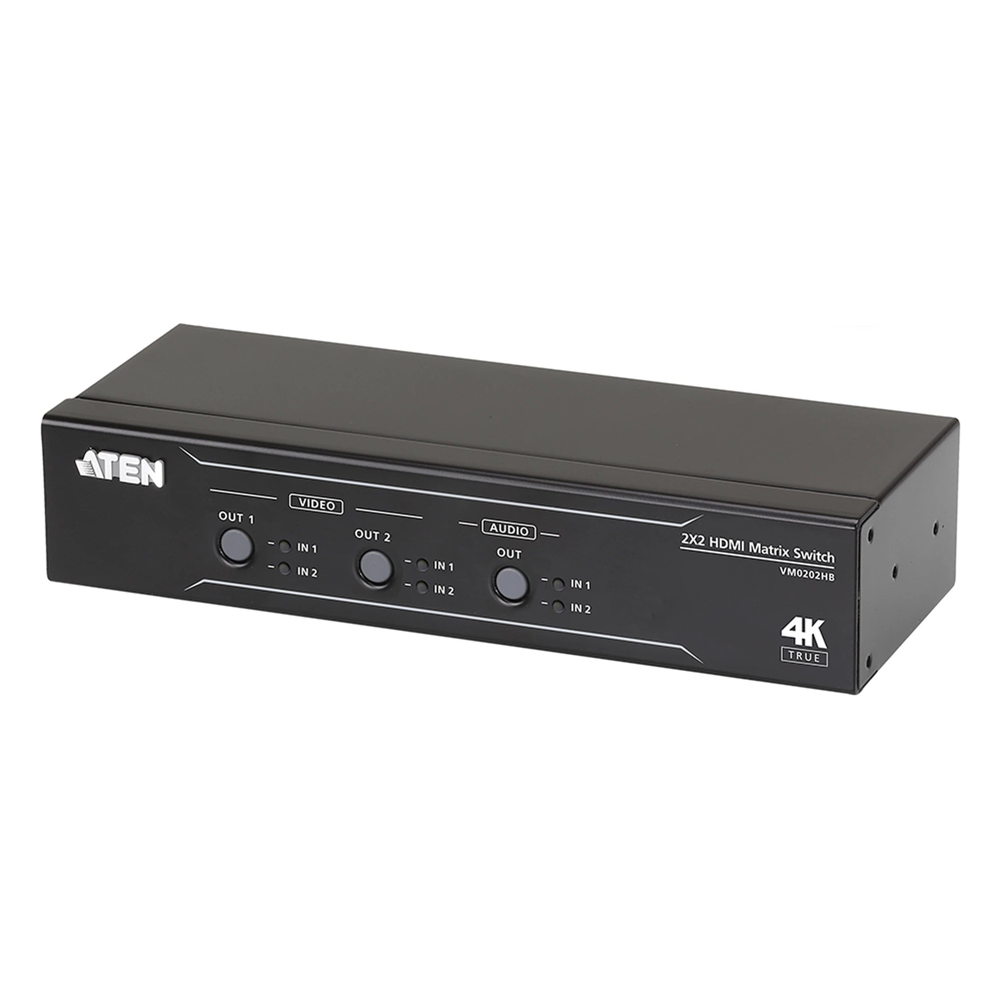 CONMUTADOR MATRICIAL HDMI 2 X 2 TRUE 4K CON DESEMBEBEDOR DE AUDIO-ProAV-ATEN-Bsai Seguridad & Controles