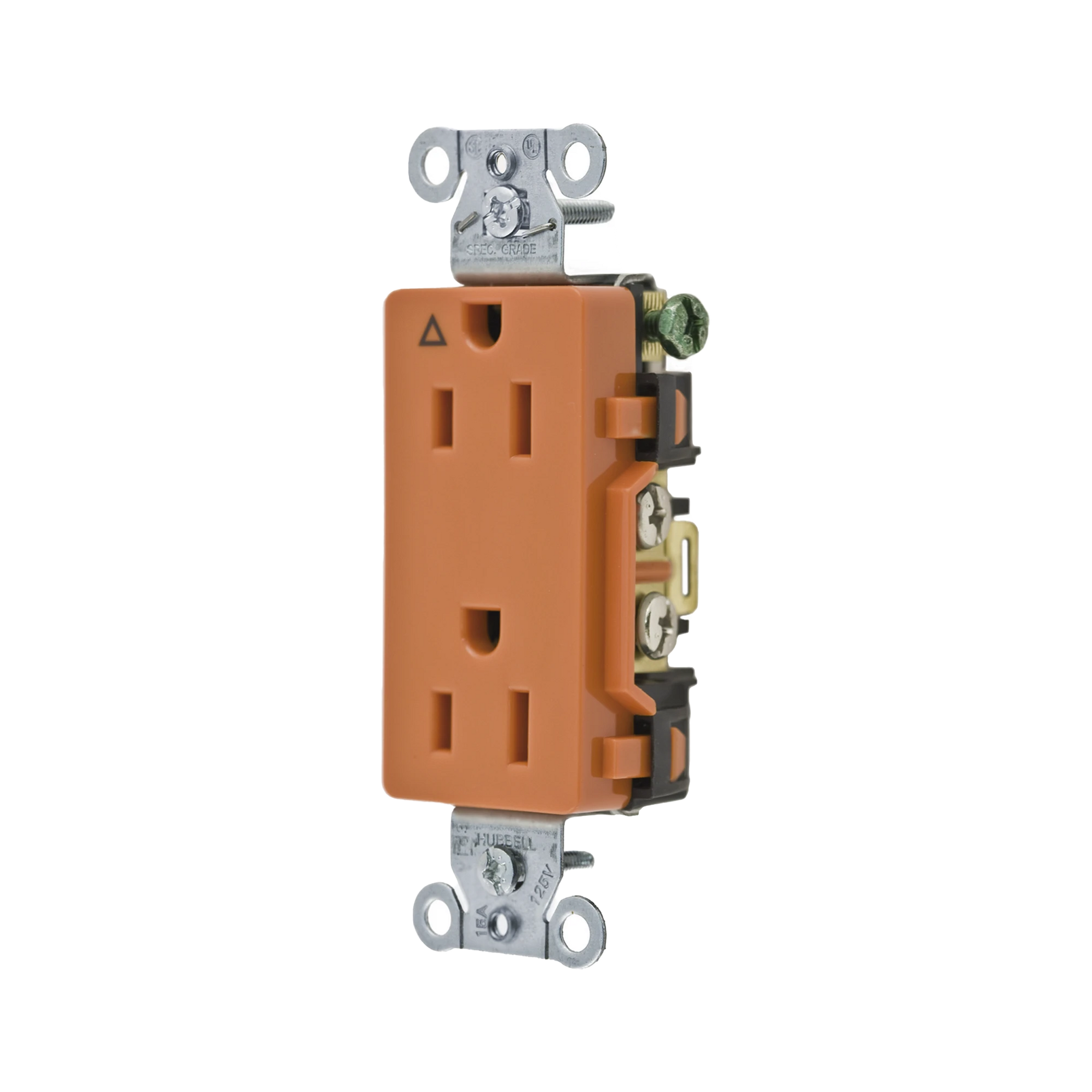 CONTACTO DÚPLEX CONEXIÓN A TIERRA AISLADA/ 15A 125V/ 2 POLOS 3 HILOS ...
