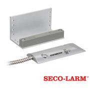 CONTACTO MAGNETICO TIPO OVER HEAD PARA USO RUDO SM-226LQ SECO-LARM NORMALMENTE CERRADO CARCASA DE ALUMINIO FUNDIDO CONDUCTORES PRECABLEADOS CABLE FLEXIBLE DE ACERO INOXIDABLE COMPATIBLE CON CUALQUIER SISTEMA DE ALARMA-Detectores / Sensores-ENFORCER SECOLARM-Bsai Seguridad & Controles