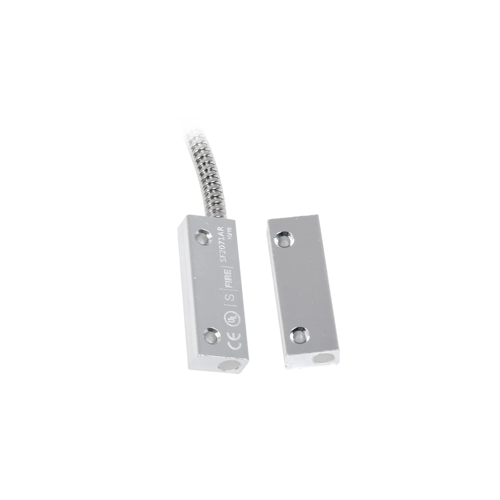 CONTACTO MAGNÉTICO UL CE PARA PUERTA USO RUDO CON 42MM DE GAP CON EL CABLE BLINDADO-Detectores / Sensores-SFIRE-Bsai Seguridad & Controles