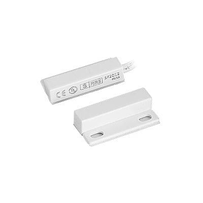 CONTACTO MAGNÉTICO UL, CE CON ADHESIVA PARA PUERTAS Y VENTANAS, ULTRA PEQUEÑO CON 30CM DE CABLE-Detectores / Sensores-SFIRE-Bsai Seguridad & Controles