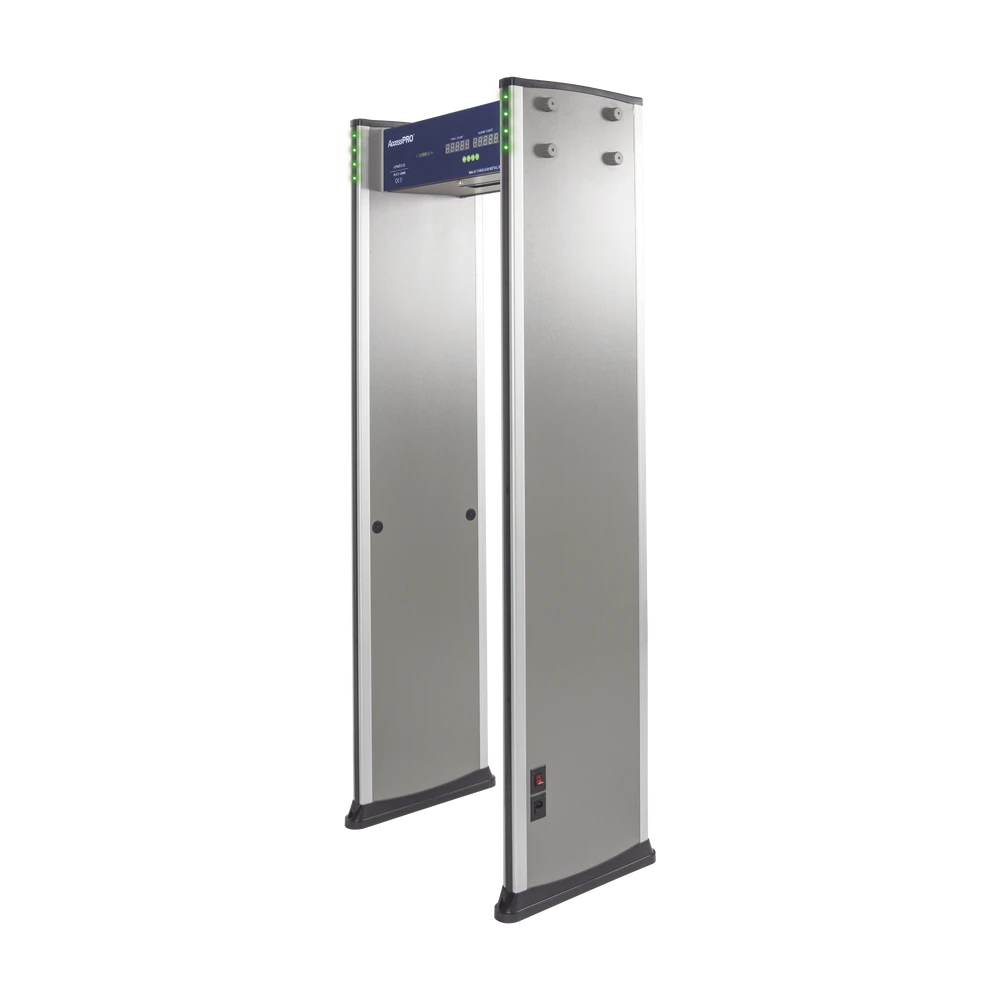 DETECTOR DE METALES DE 6 ZONAS/ USO EN INTERIOR/ CONTADOR DE ALARMAS Y PERSONAS-Detectores de Metales-ACCESSPRO-Bsai Seguridad & Controles
