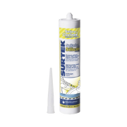 SILICÓN PARA BAÑOS Y COCINAS /COLOR BLANCO / CONTENIDO 280 ML.-Herramientas-SURTEK-Bsai Seguridad & Controles