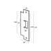 CONTRA PARA CERRADURA ABLOY (ABLEL410)-Cerraduras-ABLOY-Bsai Seguridad & Controles