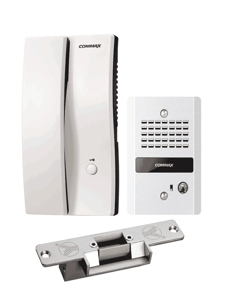 COMMAX PAQDP2SGYS - PAQUETE DE INTERFON PARA AUDIOPORTERO / FRENTE DE CALLE DP2G / CONTRACHAPA ELECTRICA-Audioporteros-COMMAX-Bsai Seguridad & Controles