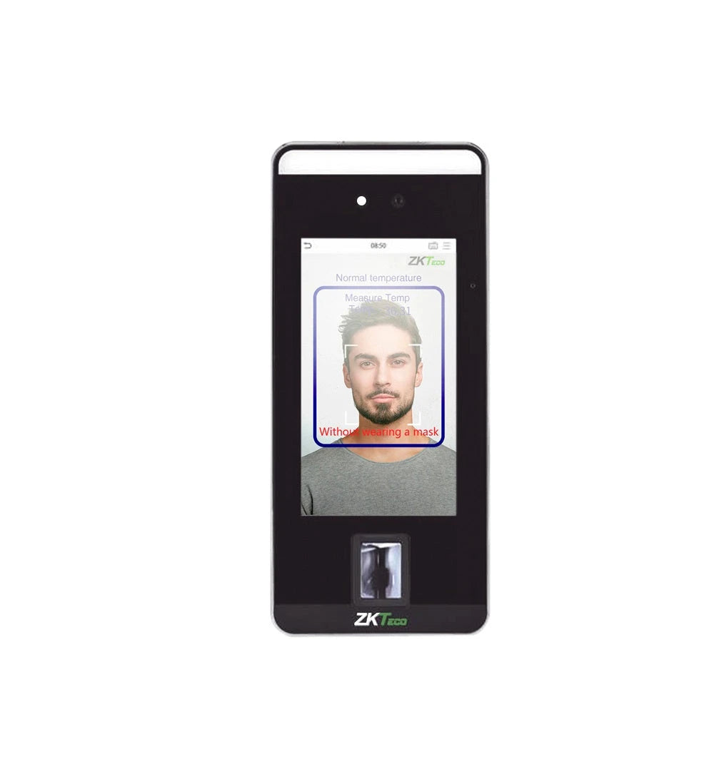 CONTROL DE ACCESO CON RECONOCIMIENTO FACIAL, PALMA, ID Y HUELLAS SPEEDFACE V5L [P] ZKTECO ACCESO AVANZADO Y ASISTENCIA BÁSICO PANTALLA 5 PULGADAS COMPATIBLE CON SOPORTE KJZ-03 CAPACIDAD 6,000 ROSTROS 3,000 PALMAS 10,000 TARJETAS 6,000 HUELLAS 200,0...-Control de Asistencia-ZKTECO-Bsai Seguridad & Controles
