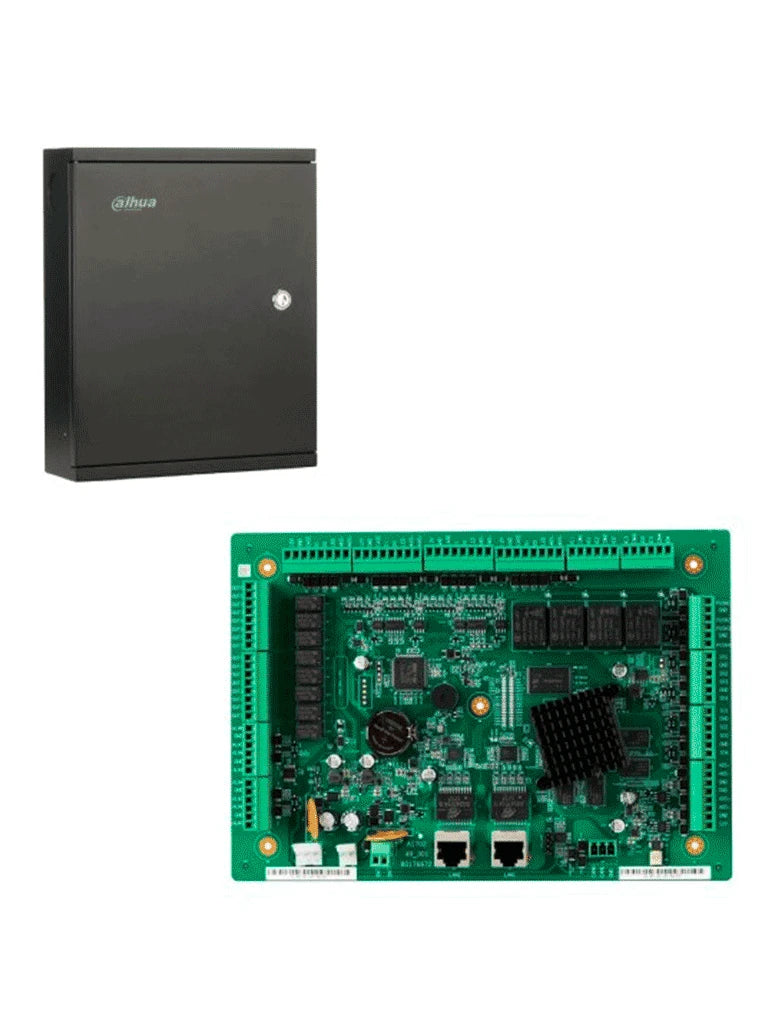 DAHUA ASC2204C-H - CONTROL DE ACCESO TCP/IP /4 PUERTAS 4 LECTORAS VÍA WIEGAND O RS485 / 200,000 TARJETAS/ 150,000 EVENTOS / ADMITE BIOMÉTRICOS DAHUA/CONTROL MAESTRO-Paneles de Control-DAHUA-Bsai Seguridad & Controles