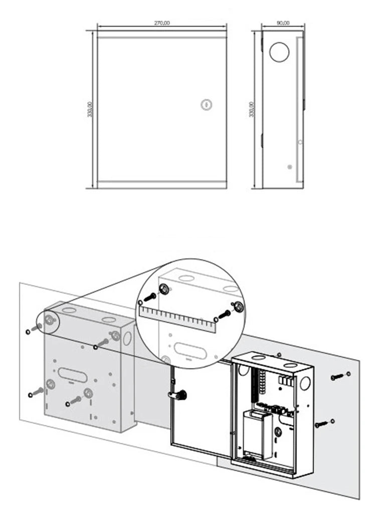 DAHUA ASC2204C-H - CONTROL DE ACCESO TCP/IP /4 PUERTAS 4 LECTORAS VÍA WIEGAND O RS485 / 200,000 TARJETAS/ 150,000 EVENTOS / ADMITE BIOMÉTRICOS DAHUA/CONTROL MAESTRO-Paneles de Control-DAHUA-DHT0720009-Bsai Seguridad & Controles