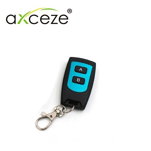 CONTROL REMOTO DE 2 BOTONES AXCEZE AX-RM20 COMPATIBLE CON RECEPTOR AX-REC20-Acceso-AXCEZE-Bsai Seguridad & Controles