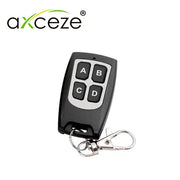 CONTROL REMOTO DE 4 BOTONES AXCEZE AX-RM40 COMPATIBLE CON RECEPTOR AX-REC40-Acceso-AXCEZE-Bsai Seguridad & Controles