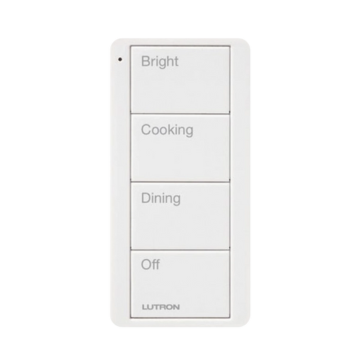 CONTROL REMOTO INALAMBRICO PICO, CON ESCENAS PREDEFINIDAS PARA ESPACIO EN COCINA.-Automatización - Casa Inteligente-LUTRON ELECTRONICS-PJ24BGWHP02-Bsai Seguridad & Controles