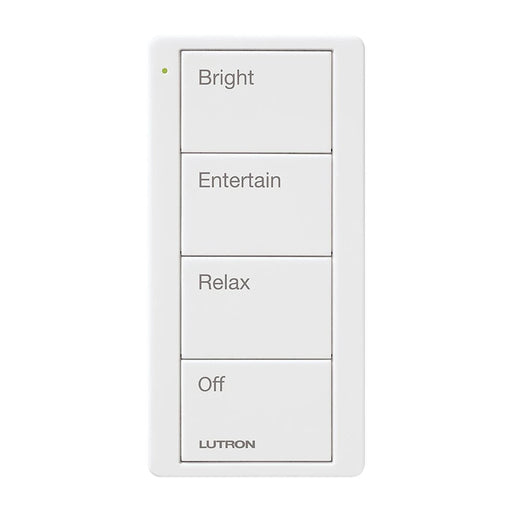 CONTROL REMOTO INALAMBRICO PICO, CON ESCENAS PREDEFINIDAS PARA ESPACIO EN SALA..-Automatizacion - Casa Inteligente-LUTRON ELECTRONICS-PJ24BGWHP03-Bsai Seguridad & Controles