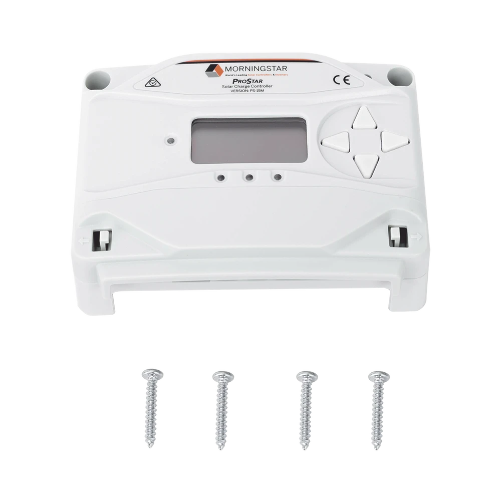 CONTROLADOR DE CARGA Y DESCARGA 12-24 VCD., 15 AMP-Controladores de Carga-MORNINGSTAR-Bsai Seguridad & Controles