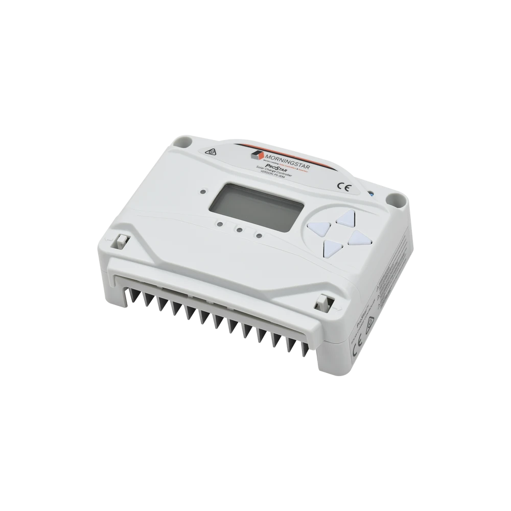 CONTROLADOR DE CARGA Y DESCARGA 12-24 VCD, 30 AMP-Controladores de Carga-MORNINGSTAR-Bsai Seguridad & Controles