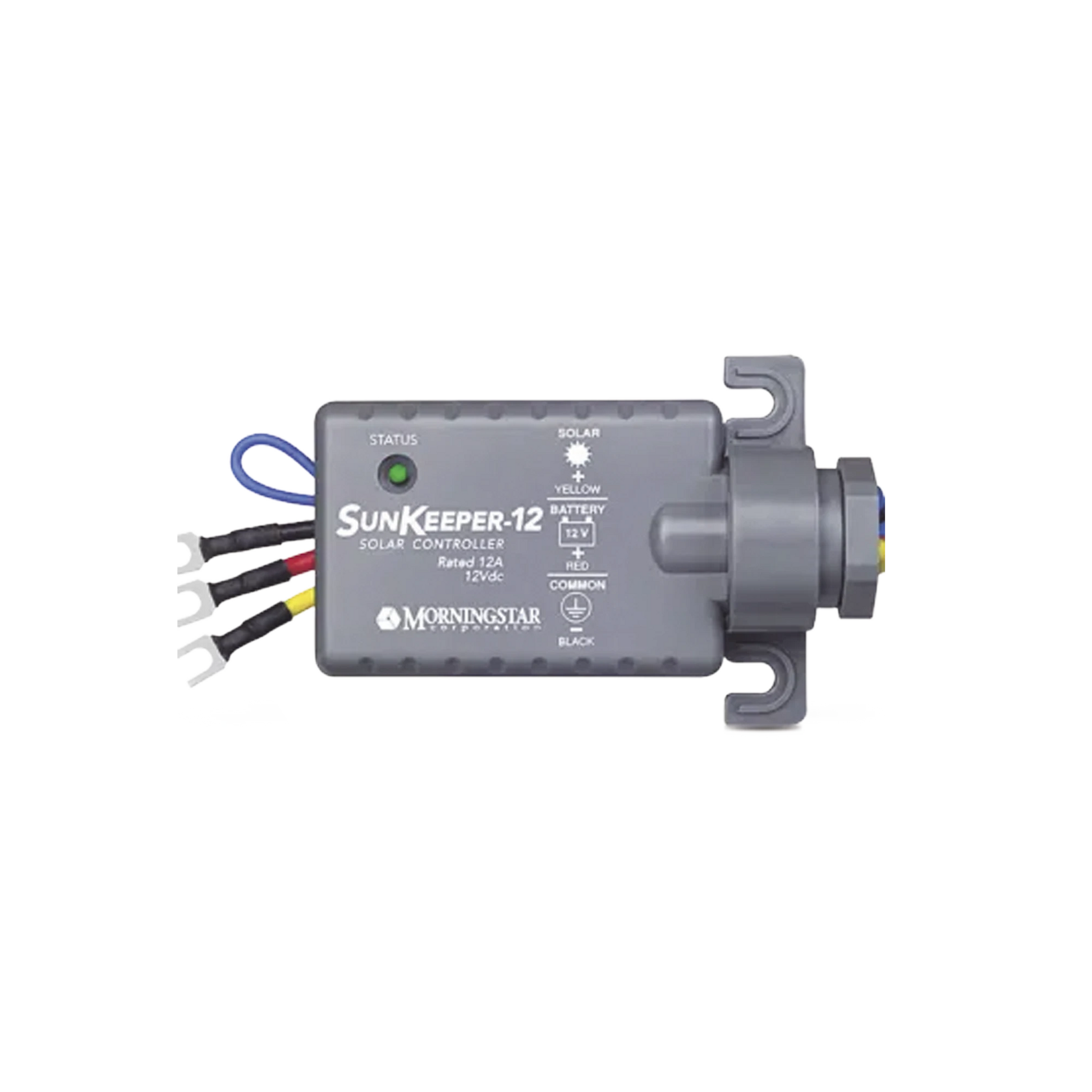 CONTROLADOR SOLAR DE CARGA 12V 12A.-Energía Solar-MORNINGSTAR-Bsai Seguridad & Controles