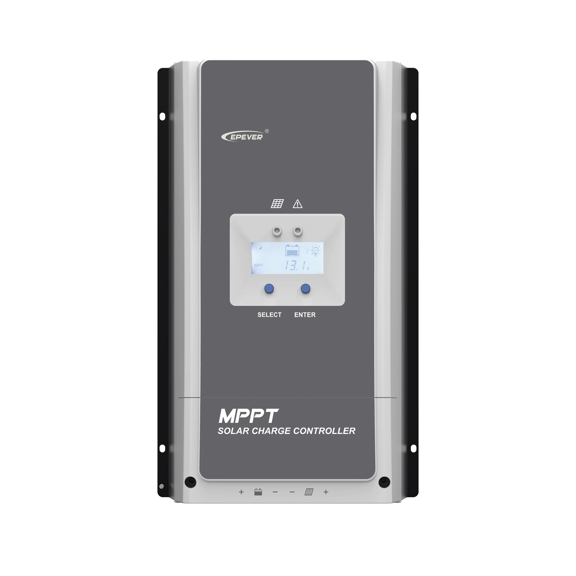 CONTROLADOR SOLAR MPPT 100A 12/24/36/48V, MÁXIMO VOLTAJE DE CIRCUITO ABIERTO VOC 200VCC, CONFIGURABLE PARA BATERÍAS DE LITIO-Energía Solar-EPEVER-Bsai Seguridad & Controles