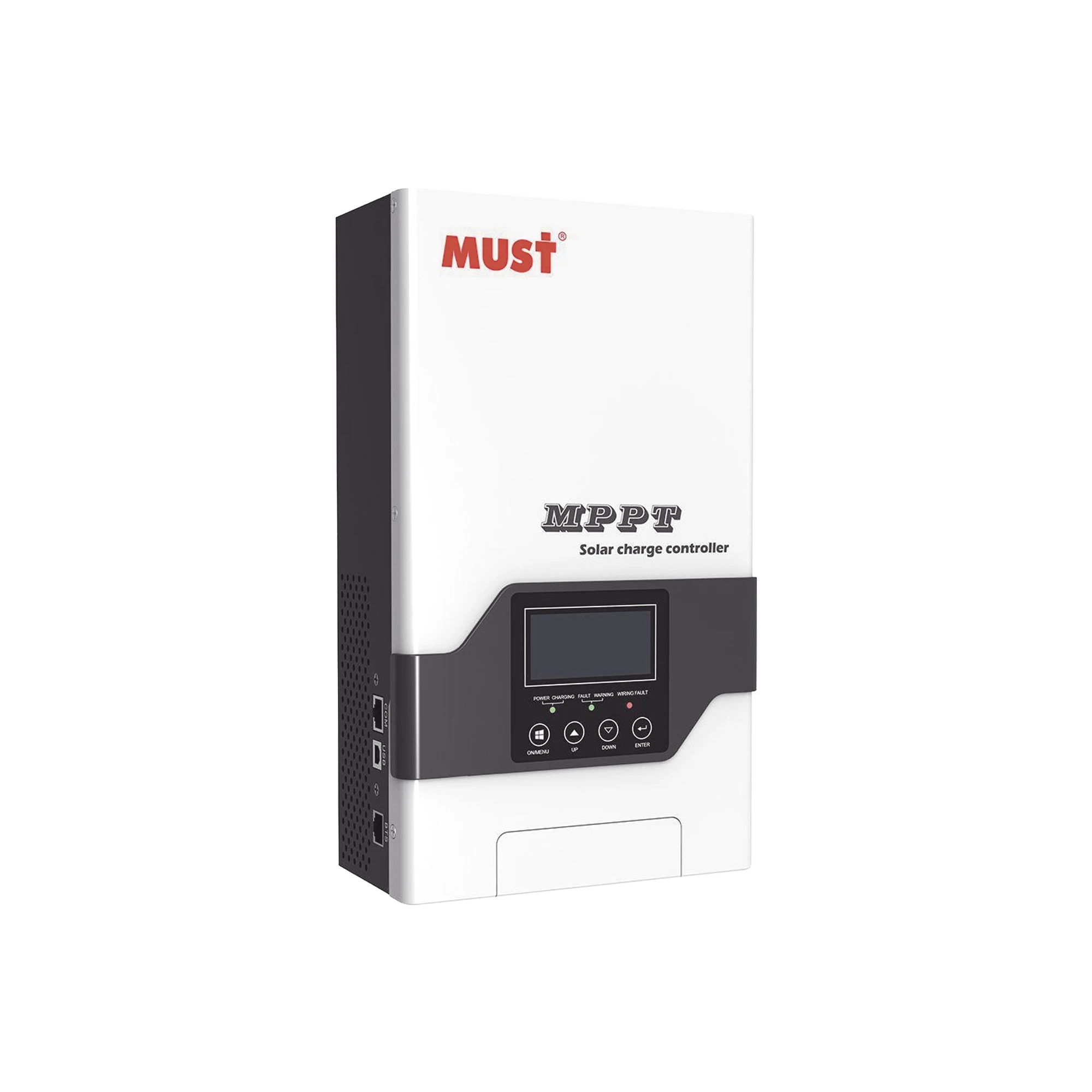 CONTROLADOR SOLAR MPPT 100A 12/24/36/48V, MÁXIMO VOLTAJE DE CIRCUITO ABIERTO VOC 245VCC, CONFIGURABLE PARA BATERÍAS DE LITIO-Energía Solar-MUST-Bsai Seguridad & Controles