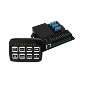 CONTROLADOR UNIVERSAL DE 8 INTERRUPTORES, 12-24 VCD CON MONTAJE FIJO Y DE SUCCIÓN-Mini Barras Vehiculares-SIGNALPRO-Bsai Seguridad & Controles