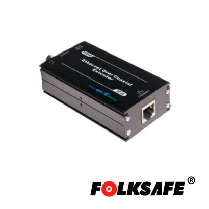 CONVERTIDOR COAX A ETHERNET POE FS-EPOC7001R RECEPTOR1CH-Convertidores de Medios-FOLKSAFE-FS-EPOC7001R-Bsai Seguridad & Controles