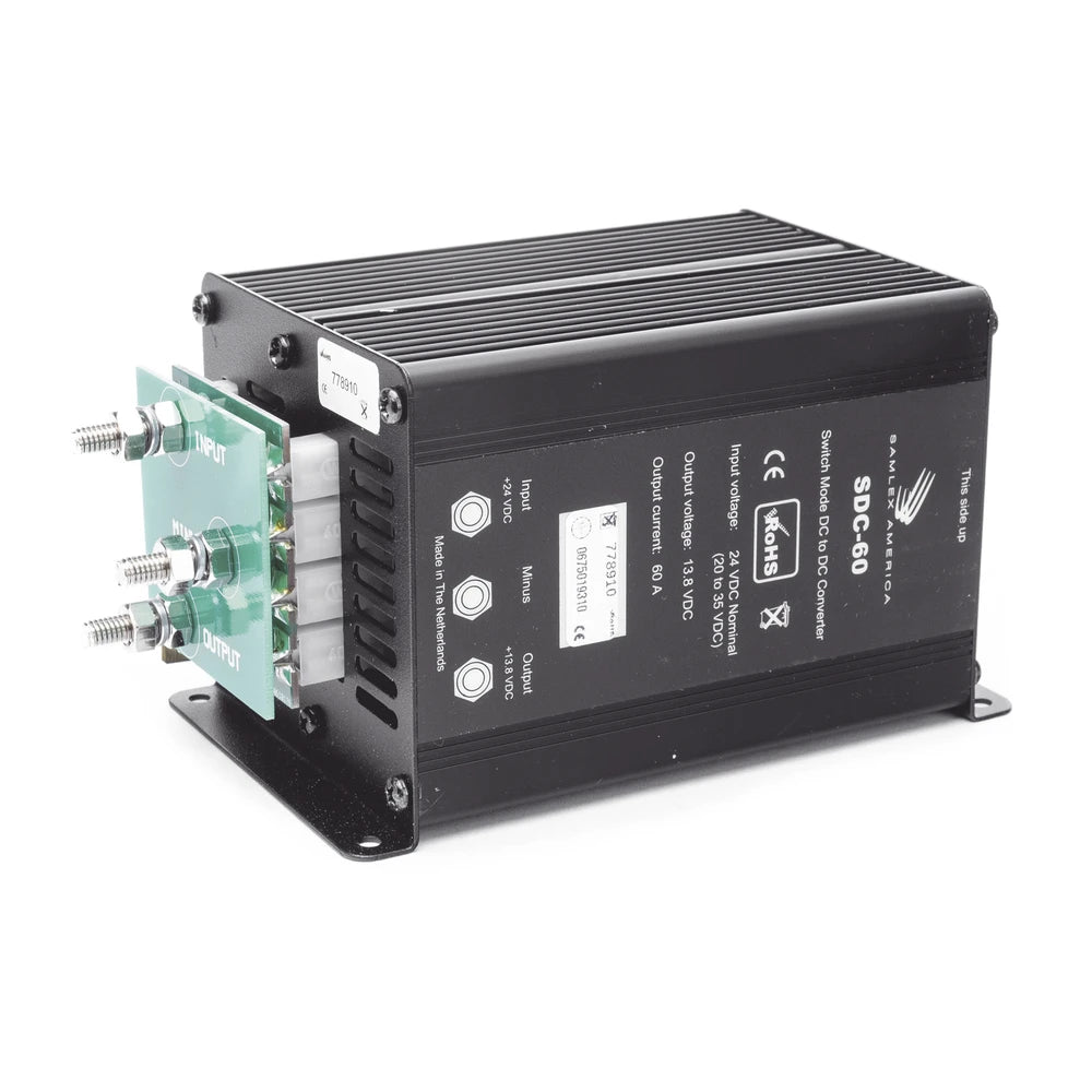 CONVERTIDOR DE CD-CD, INPUT 20-35 VCD, OUTPUT 13.8 VCD 60 A-Inversores y Convertidores-SAMLEX-Bsai Seguridad & Controles