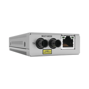 CONVERTIDOR DE MEDIOS FAST ETHERNET A FIBRA ÓPTICA, CONECTOR ST, MULTIMODO (MMF), DISTANCIA HASTA 2 KM-Convertidores de Medios-ALLIED TELESIS-Bsai Seguridad & Controles