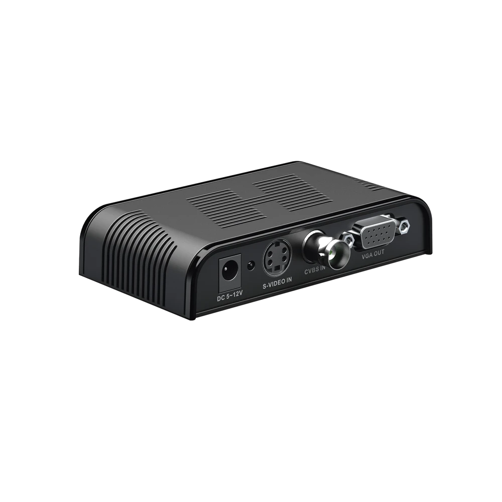 CONVERTIDOR DE S-VIDEO, BNC, VGA A VGA-Accesorios Videovigilancia-EPCOM TITANIUM-Bsai Seguridad & Controles