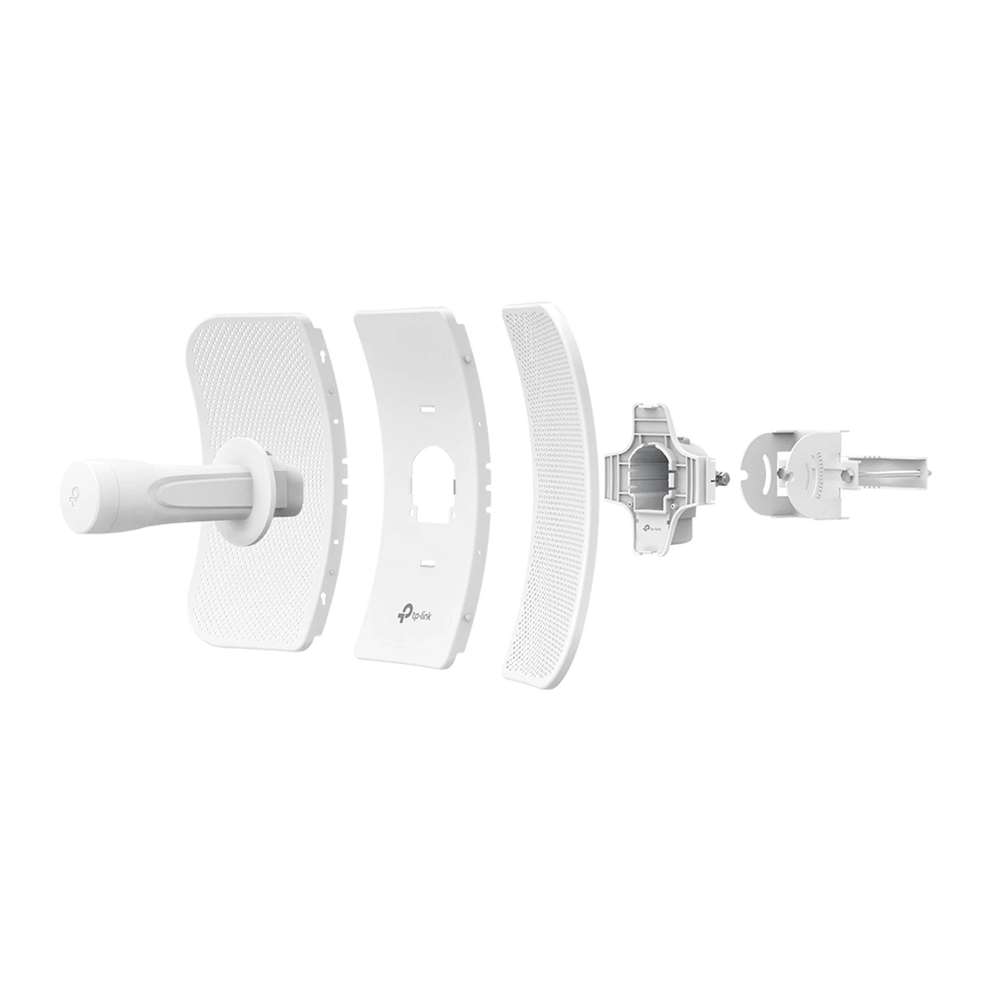 CPE DE EXTERIOR DE 5 GHZ A 150MBPS, ANTENA DIRECCIONAL DE 23DBI, POTENCIA DE 23 DBM, POE PASIVO-Enlaces PtP y PtMP-TP-LINK-Bsai Seguridad & Controles