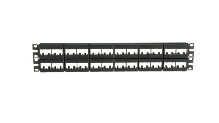 PANDUIT CPP48WBLY - PANEL DE DISTRIBUCIÓN MINI-COM™, 48 PUERTOS, 2 RU, NEGRO-Patch Panel-PANDUIT-Bsai Seguridad & Controles