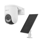 KIT CÁMARA PT 4G Y WI-FI / 2K+ (4MEGAPIXEL)  / IA DETECCIÓN HUMANO-VEHICULO / AUDIO DE DOS VÍAS / COLOR NOCTURNO / BATERÍA 5200 MAH / IP65 / INCLUYE  PANEL SOLAR 5W IP65