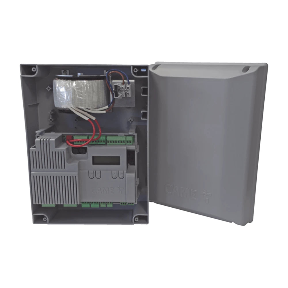 CUADRO DE MANDO COMPATIBLE CON MOTORES DE LAS SERIES AXO Y ATS A 24V-Acceso Vehicular-CAME-Bsai Seguridad & Controles