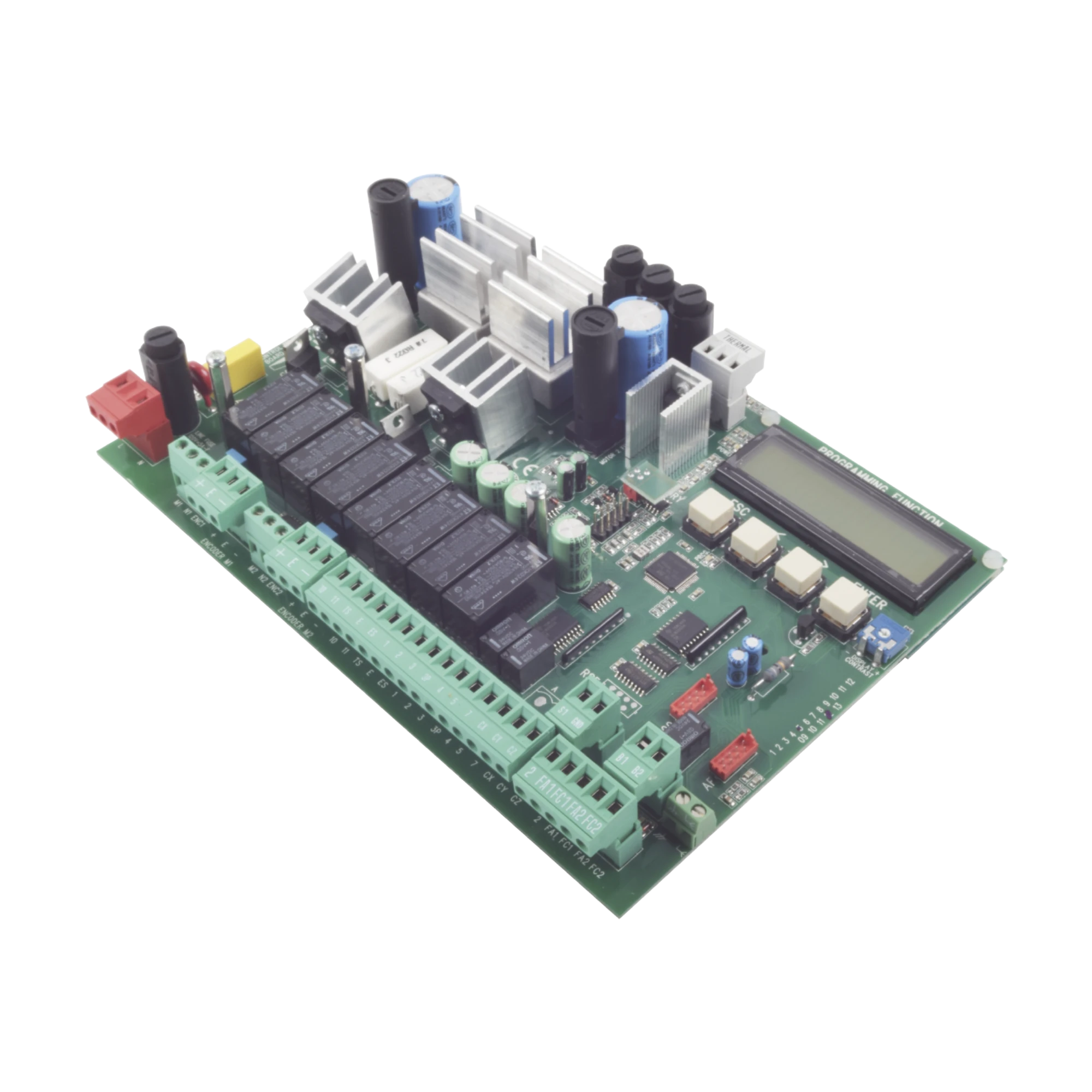 CUADRO DE MANDO MULTIFUNCIONAL PARA MOTORES DE DOS HOJAS ABATIBLES CON DECODIFICACIÓN RADIO INCORPORADA-Acceso Vehicular-CAME-Bsai Seguridad & Controles