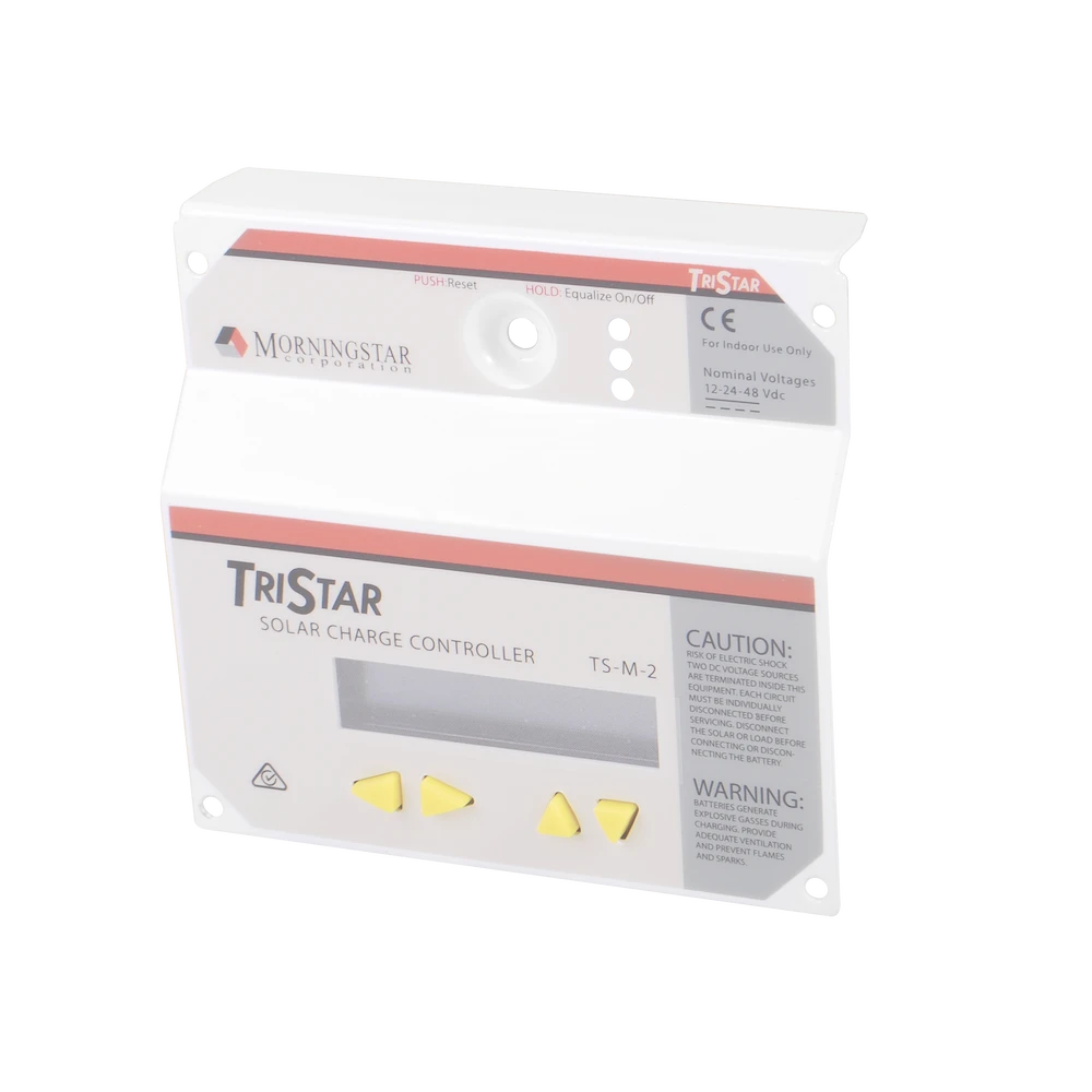 CUBIERTA CON DISPLAY LCD Y CABLE DE CONEXIÓN. PARA CONTROLADOR SOLAR TS45 Y TS60-Controladores de Carga-MORNINGSTAR-Bsai Seguridad & Controles