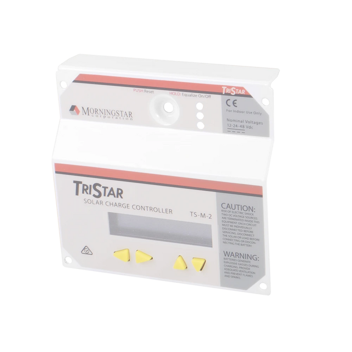 CUBIERTA CON DISPLAY LCD Y CABLE DE CONEXIÓN. PARA CONTROLADOR SOLAR TS45 Y TS60-Controladores de Carga-MORNINGSTAR-TS-M2-Bsai Seguridad & Controles