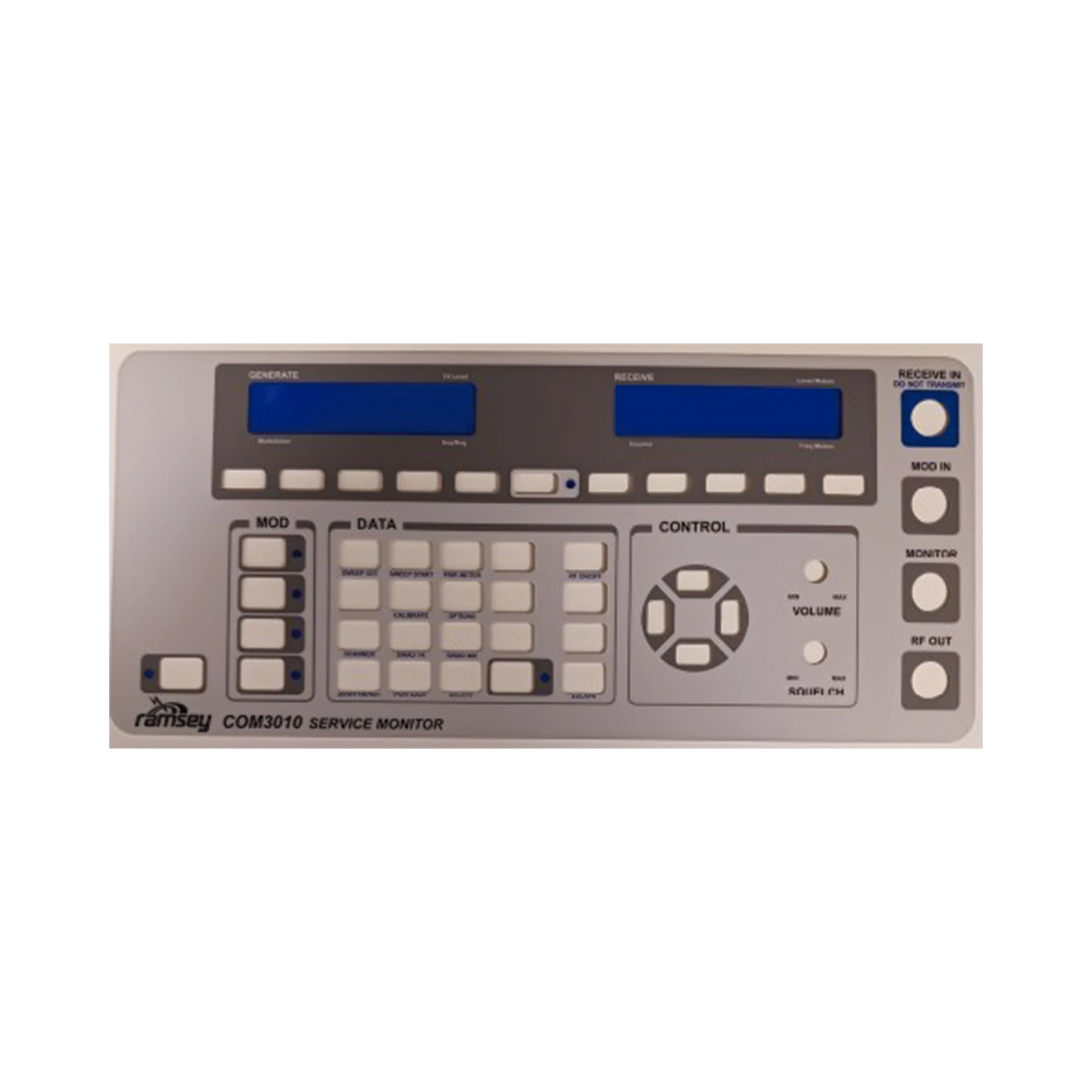 CUBIERTA FRONTAL DE LA MEMBRANA PARA PANEL DEL MONITOR COM-3010.-Accesorios para KENWOOD-RAMSEY-Bsai Seguridad & Controles