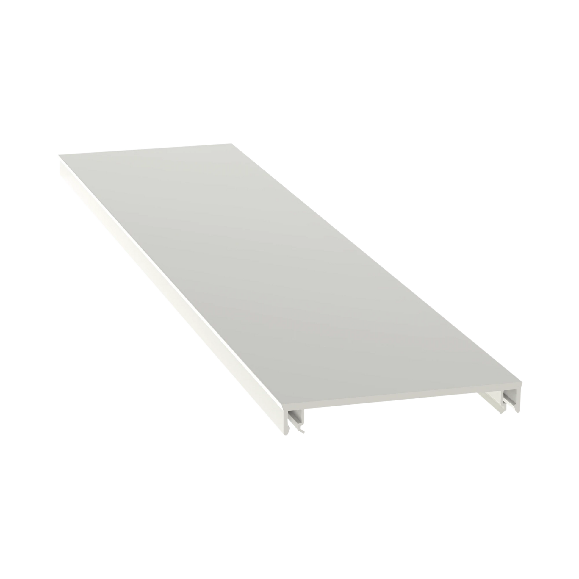 CUBIERTA PARA CANALETA T-70, DE PVC RÍGIDO, 70.1 X 9.1 X 1828.8 MM, COLOR BLANCO-Canalización-PANDUIT-Bsai Seguridad & Controles