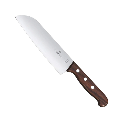 CUCHILLO SANTOKU WOOD-Ferreteria-VICTORINOX-6.8500.17G-Bsai Seguridad & Controles