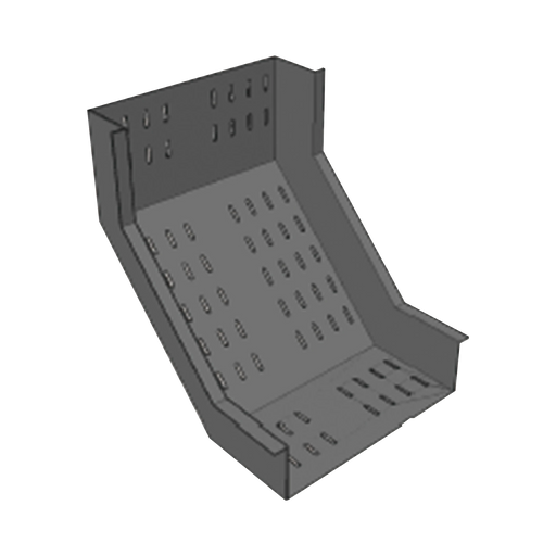 CURVA VERTICAL INTERIOR PARA FONDO PERFORADO DE 4 X 4 PERFIL Z-Charolas Tipo Malla-CHAROFIL-CHVIFPZ4X4AK-Bsai Seguridad & Controles