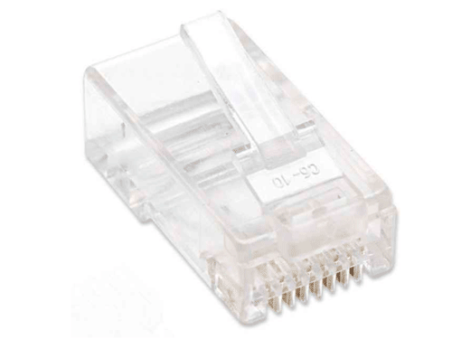 INTELLINET 790055 - PLUG RJ45 CAT5E, SÓLIDO UTP, BOTE DE 80 PIEZAS, ORO 50 MICRAS PRO, PARA CABLE SÓLIDO (SOBRE PEDIDO)-Jacks y Plugs-INTELLINET-Bsai Seguridad & Controles