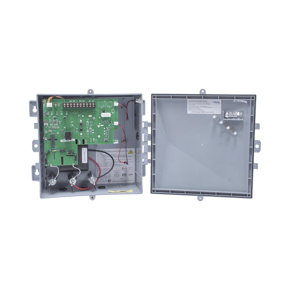 Energizador con tecnología SMT de 12,000Volts-1Joule/ 2500Mts Lineales de Protección / Cercas Electrificadas-Cercas Eléctricas-YONUSA-Bsai Seguridad & Controles