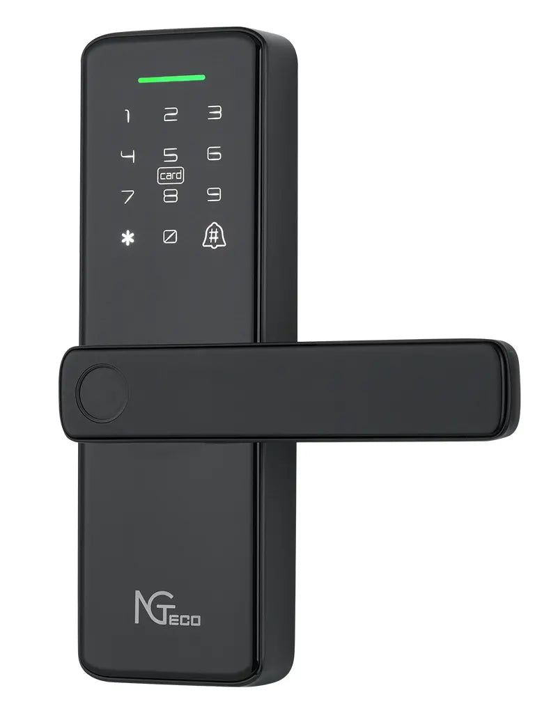 ZKTECO SL01-A730N - NGTECO SL01A730N CERRADURA INTELIGENTE BIOMÉTRICA CON WIFI / 300 USUARIOS / APP MÓVIL / ESTILO AMERI