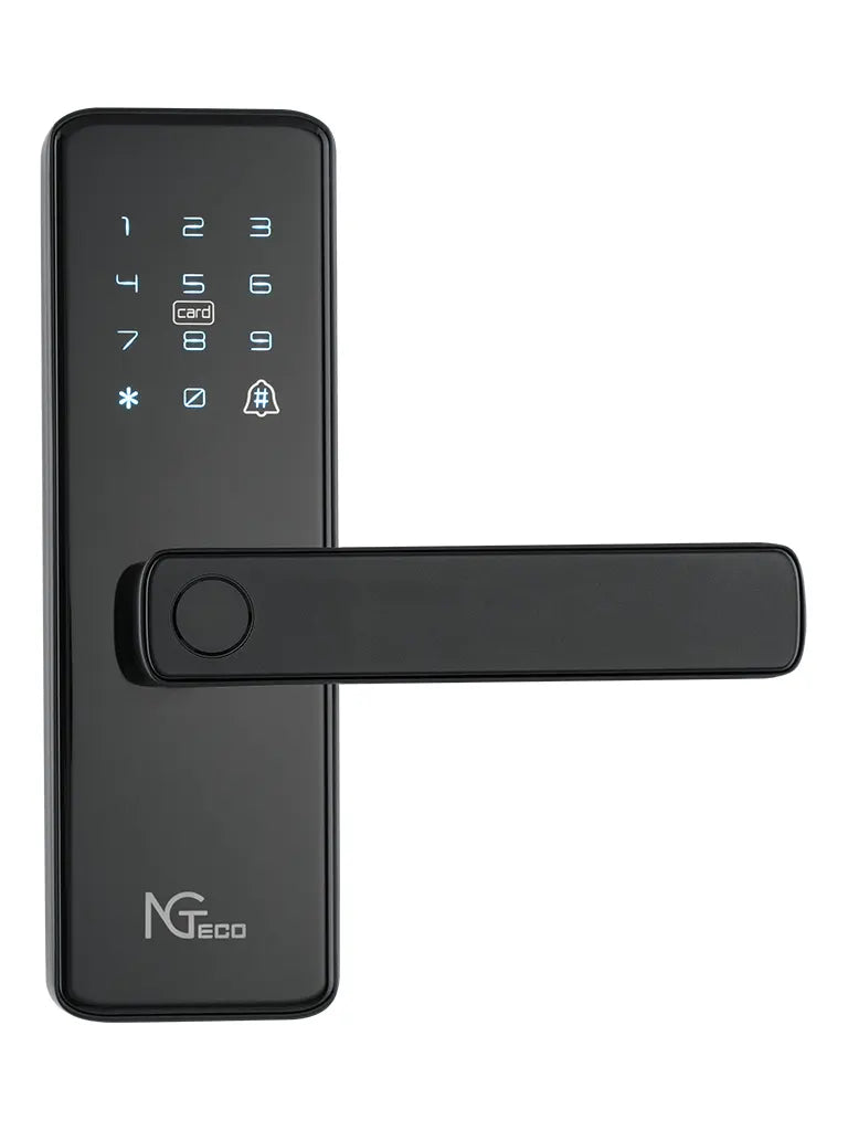 ZKTECO SL01-A730N - NGTECO SL01A730N CERRADURA INTELIGENTE BIOMÉTRICA CON WIFI / 300 USUARIOS / APP MÓVIL / ESTILO AMERI