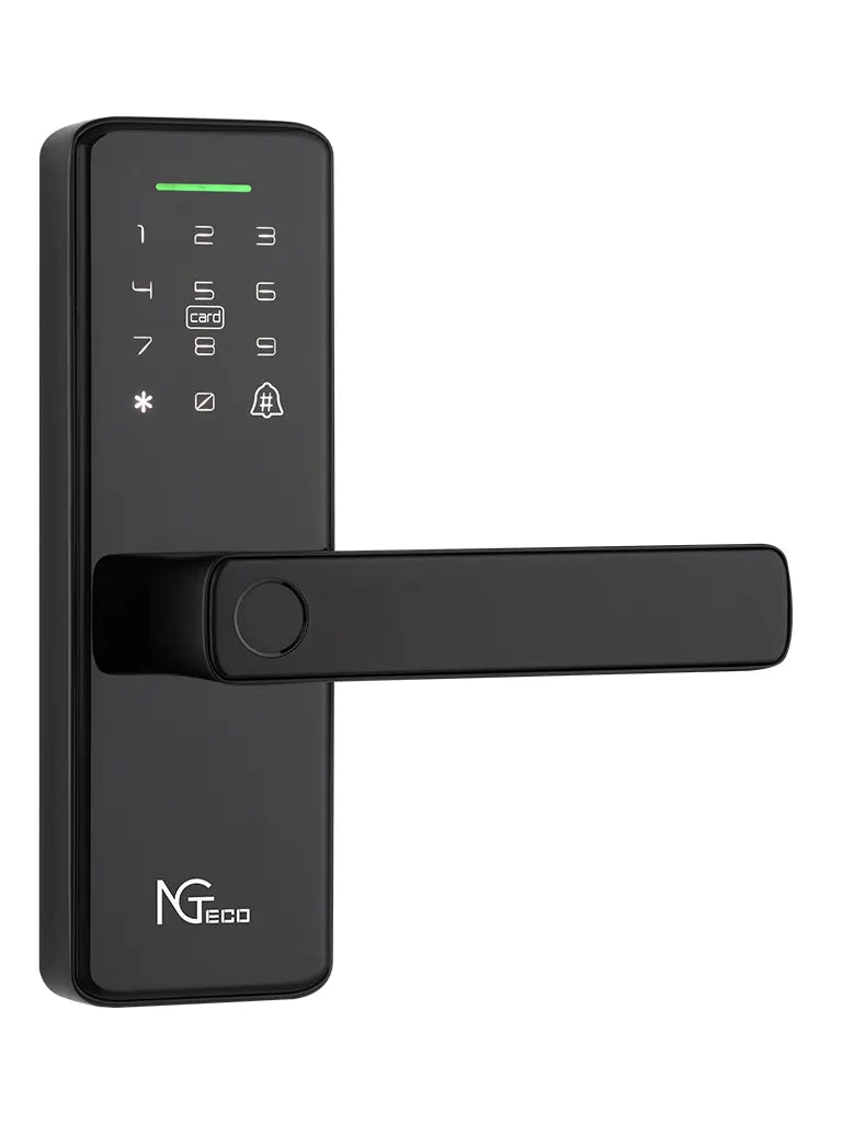 ZKTECO SL01-A730N - NGTECO SL01A730N CERRADURA INTELIGENTE BIOMÉTRICA CON WIFI / 300 USUARIOS / APP MÓVIL / ESTILO AMERI