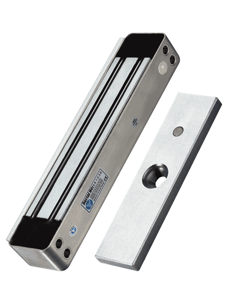 YLI YM280WLED - CERRADURA MAGNÉTICA PARA EXTERIOR IP68 CON LED / FUERZA DE SUJECIÓN 280KG /600LB / VOLTAJE DUAL 12V/24 VDC #HD5-Magnética-YLI ELECTRONIC-Bsai Seguridad & Controles