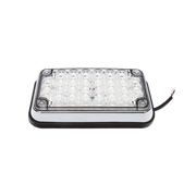 Luz de Advertencia de 6X4", Bicolor Rojo/Claro, Ideal para Ambulancias-Luces Perimetrales-EPCOM INDUSTRIAL SIGNALING-Bsai Seguridad & Controles