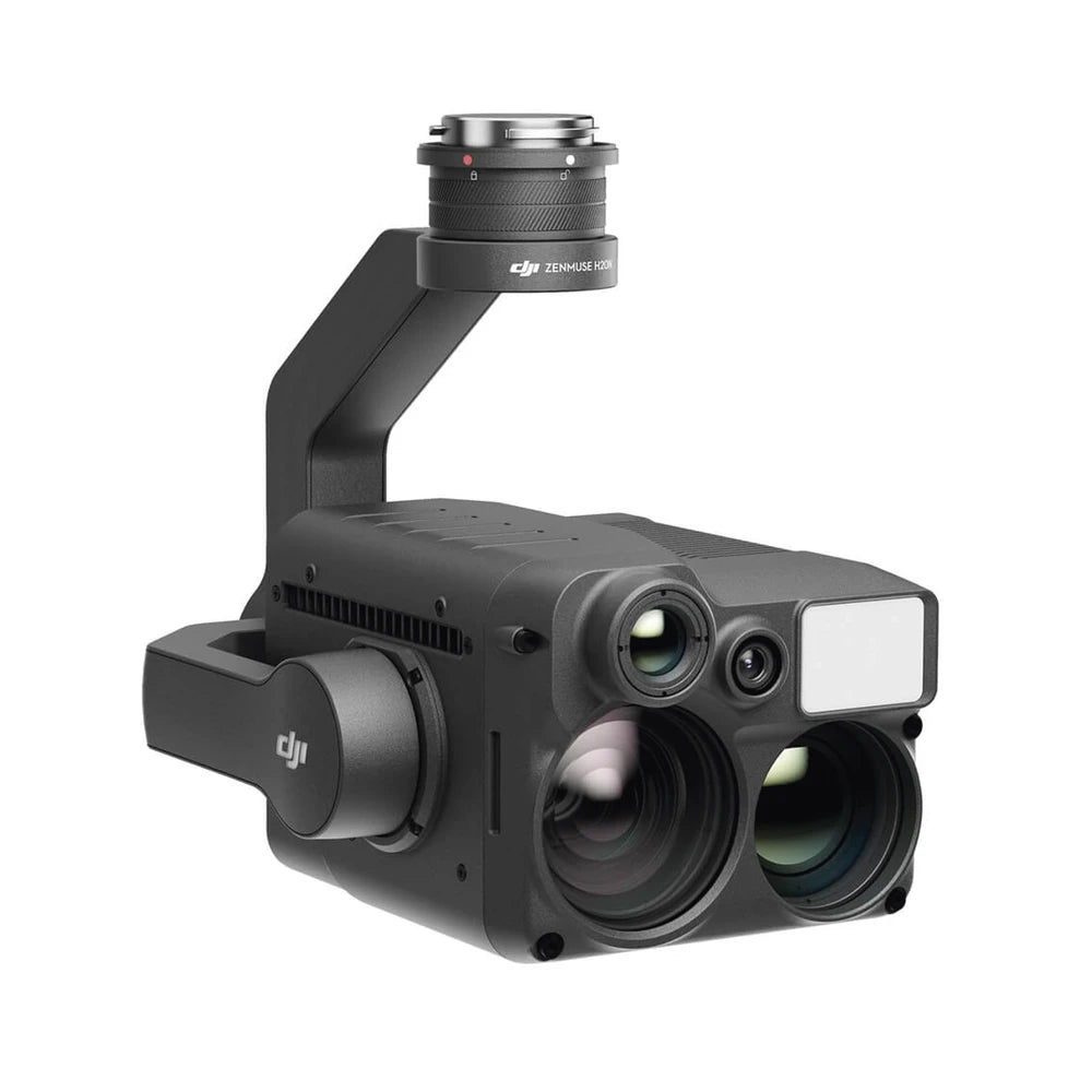Payload Zenmuse H20N, 23x Zoom Óptico Híbrido/Telémetro Laser Alcance de 1200m/ Gran angular 12MP /Cámara Térmica 640x512px/ Compatible con Drone Matrice 300-Cámaras-DJI-Bsai Seguridad & Controles