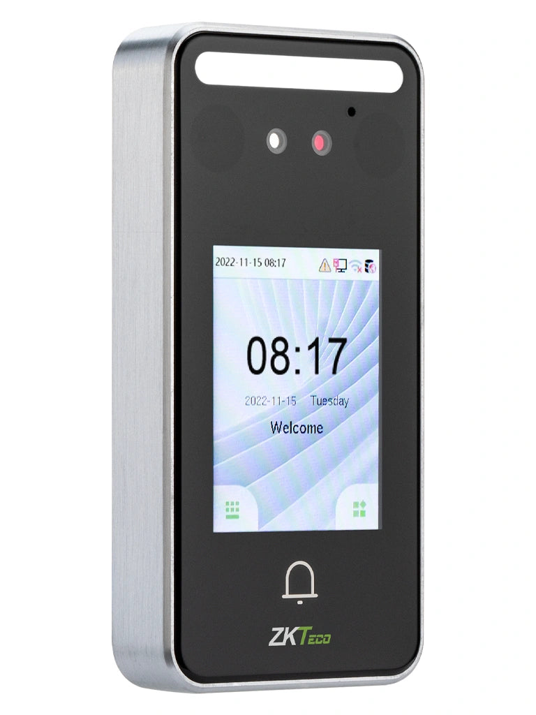 ZKTECO SPEEDFACEV3LITE - CONTROL DE ACCESO Y ASISTENCIA VISIBLE LIGHT CON AUTENTICACIÓN FACIAL (500 ROSTROS), TARJETA ID 125 KHZ (3000), REGISTRO DE 200,000 EVENTOS, IP65 Y CONECTIVIDAD TCP/IP-Facial-ZKTECO-Bsai Seguridad & Controles
